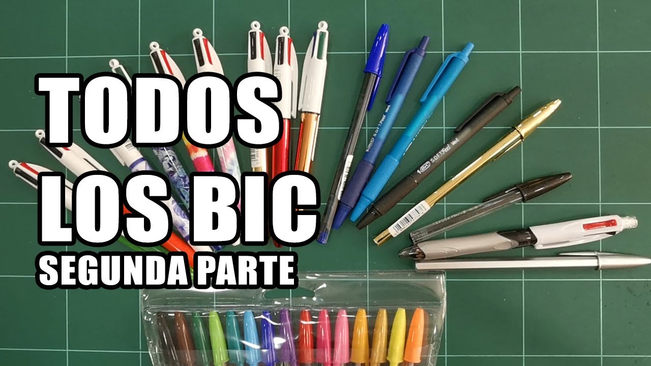 (CASI) TODOS LOS BOLÍGRAFOS BIC segunda parte
