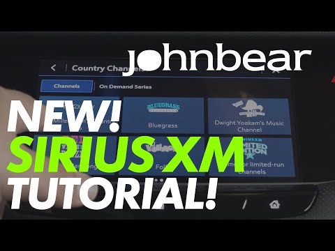 New SIRIUS XM Walkthrough Tutorial for New Owners! - John Bear Auto Group