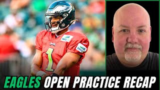 Datos John McMullen RECAPS Eagles Open Practice at the Linc! Good, Bad & UGLY Guía