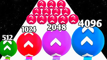 Rolling Going Balls vs Layers Roll - Level Up Ball (NOOB vs PRO vs HACKER) ASMR Gameplay