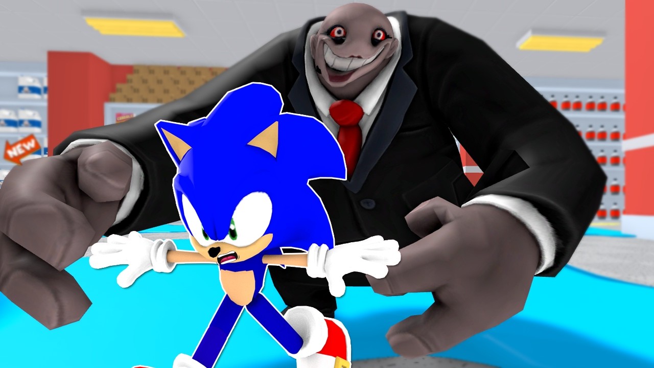 Sonic Plays Mr. Yummy's Supermarket Escape Obby! | Sonic Plays Roblox