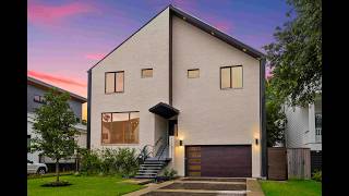 Stunning Modern Custom Home in Timbergrove - Houston, Texas | 3/4 Bedrooms, 3.5 Bathrooms, 3742 SF