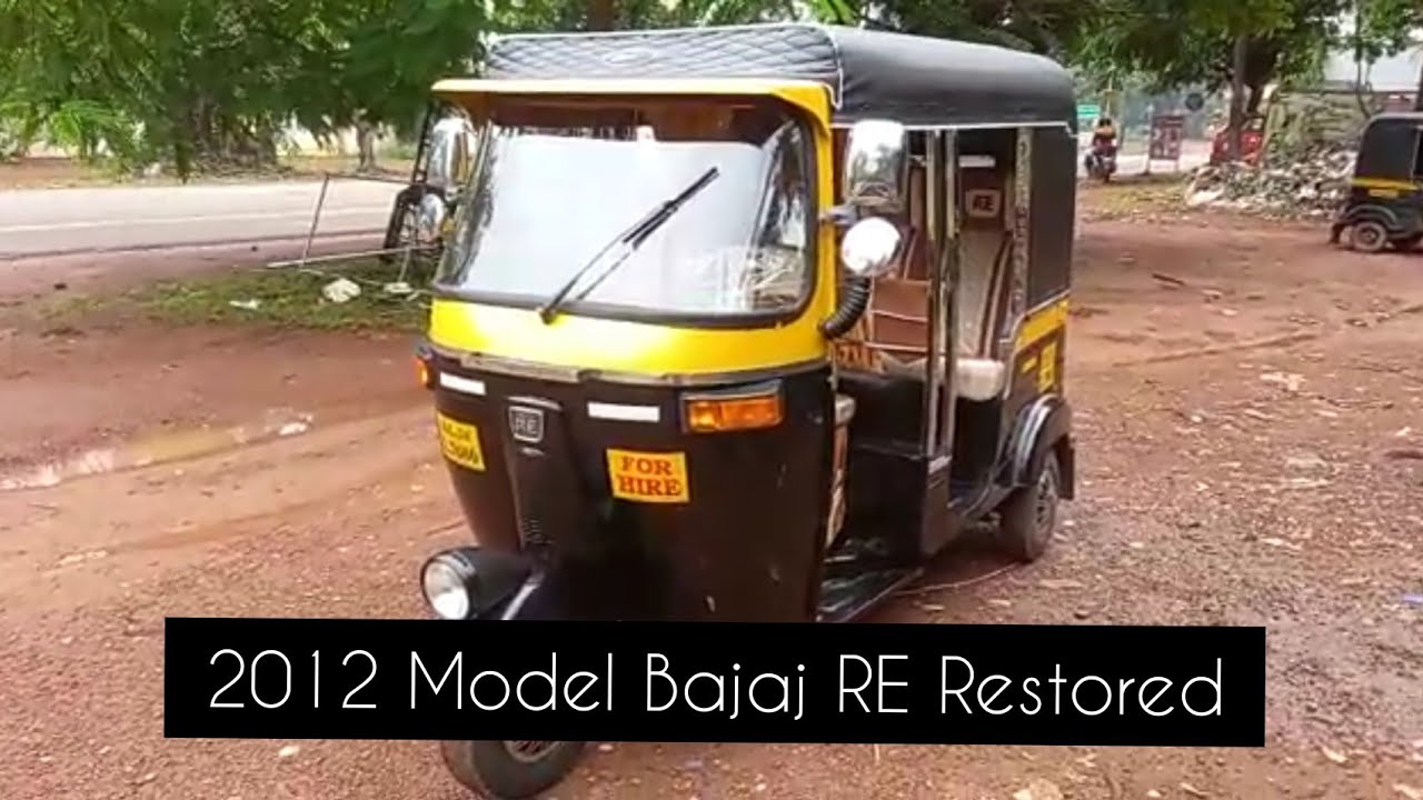 2012 Model Bajaj RE Restored