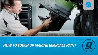 How to Touch Up Marine Gearcase Paint
