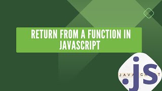 Famous Return from function in JavaScript Wealth