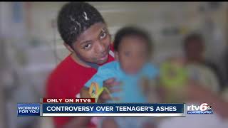 Indy mother says she won't pay funeral home until she gets her son's ashes