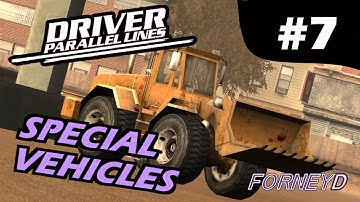Special Vehicles in DRIVER: Parallel Lines - 7 | BULLETPROOF Dozer