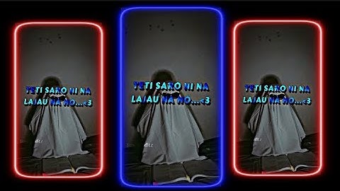 TETI SARO NI NA LAJAU NA HO. || XML🔰MY DISCRIPTION BOX👀🖤LOVE YOU ALL🖤