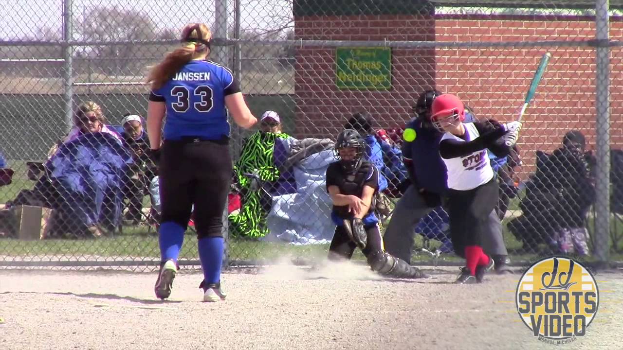 Sydney Janssen (2018 1B/P) Lightning Spring Blast Tournament YouTube