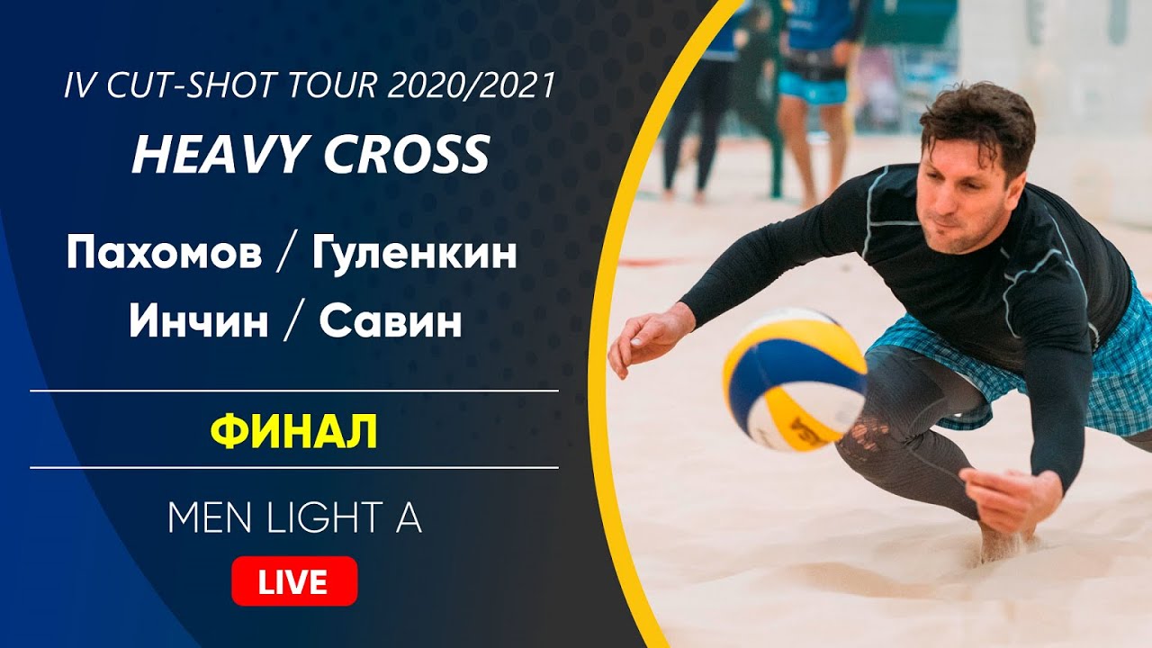 Финал: Пахомов / Гуленкин VS Инчин / Савин |  MEN LIGHT A -  08.11.2020