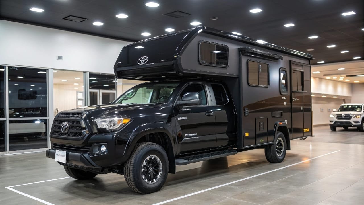 Первый взгляд: автодом Toyota Tacoma Camper 2026 | Новые изменения, дизайн и полный обзор