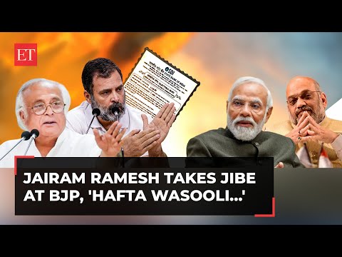 Electoral bonds data proves BJP's 'Hafta Wasooli ' strategy: Jairam Ramesh Episode cover