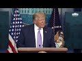 08/13/20: President Trump Holds a News Conference