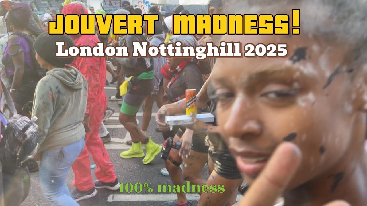 Jouvert Madness!!! London Nottinghill Carnival 2025 - YouTube