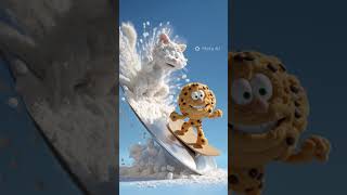 Cookie 🍪 spacial video  #cartoon #entertainment #forchildren