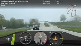 Chicago PCA RADE May 2019, Cayman GT4, Day 1 Session 5, Run Group 4