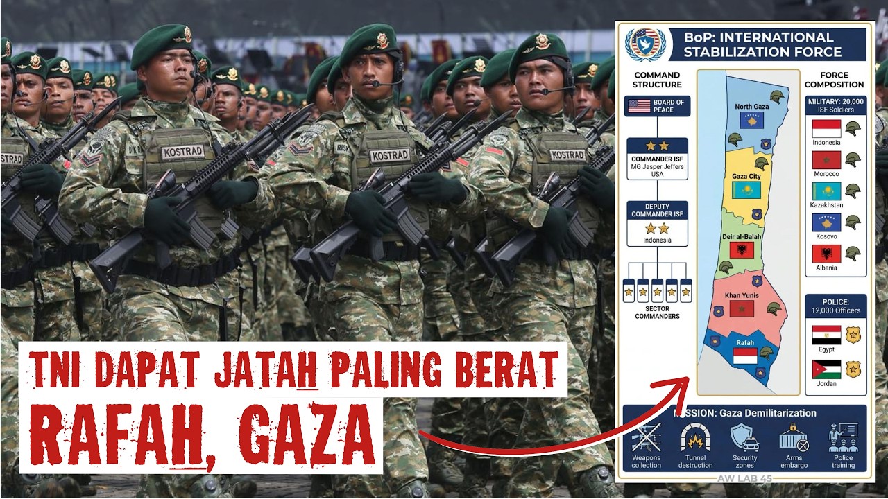 Indonesia Ditunjuk Sebagai Wakil Komandan ISF Board Of Peace, 8.000 Pasukan Disiapkan