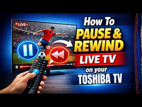 How To Pause And Rewind Live Tv On Your Toshiba Tv