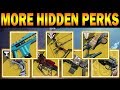MORE Hidden Exotic Perks in Destiny 2!