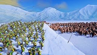 3,000 MONSTERS vs 20,000 ARCHER on the hill - Epic Fantasy Battle Simulator EFBS screenshot 2