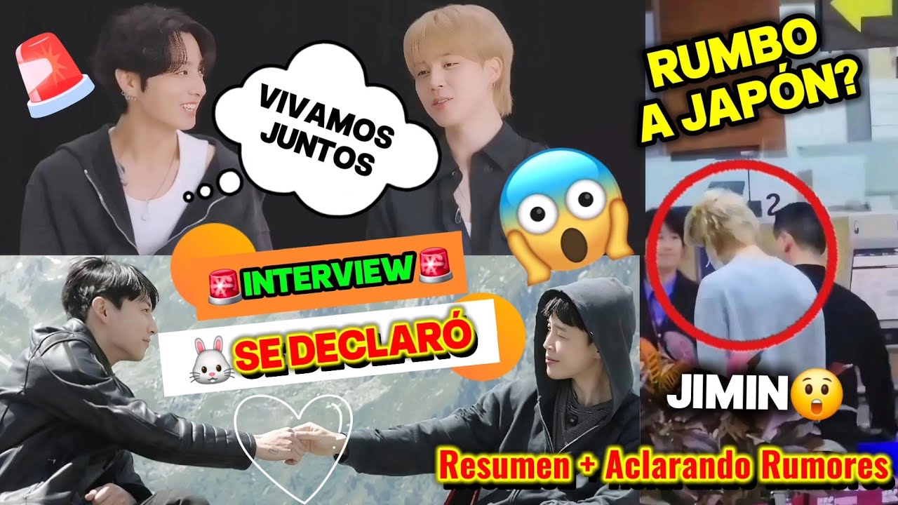 🚨Чонгук признаётся Джимину 😱 и просит жить вместе ✈️ Джимин сегодня направляется в Японию?