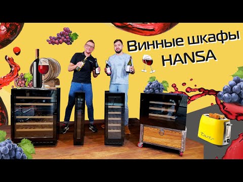 ТОП 4 винных шкафов HANSA + правда о хранении вина и розыгрыш винного шкафа