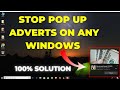 How To Stop Pop Up Adds And Notifications On Google Chrome