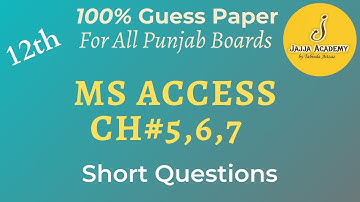 Computer Solved Past Papers for 2nd Year 2022| Computer Guess Paper 2nd Year 2022| Short Questions