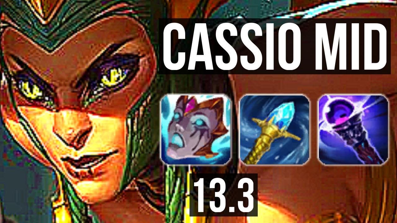 CASSIOPEIA vs HEIMERDINGER (MID) | 7/0/11, 1.7M mastery, 600+ games, Godlike | EUW Diamond | 13.3
