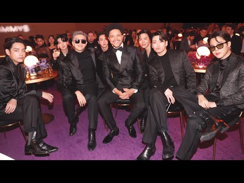[BTS日本語字幕] 2022 グラミー 授賞式 インタビュー ジョングクフォーカス 220405