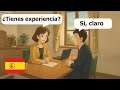 10 Spanish Conversations for beginners (With Subtitles) Spanish Business Conversation