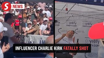 Conservative influencer Charlie Kirk shot dead at Utah university event
