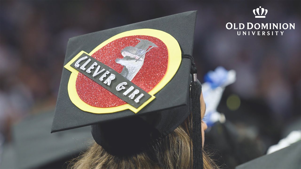 ODU Spring Commencement Graduation Caps YouTube