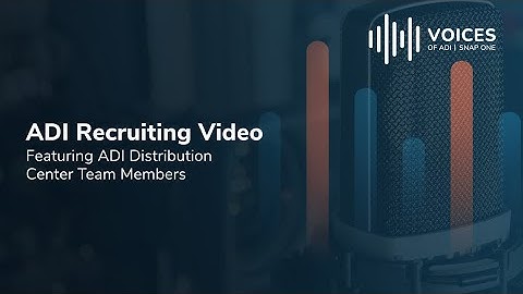 ADI HR Recruiting Video