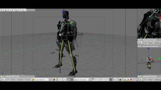 Cyborg Ninja i made using Blender 3D