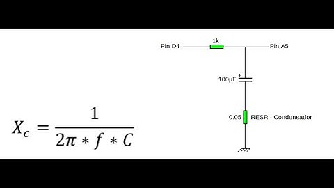 Medidor de capacidad y ESR super sencillo con Arduino
