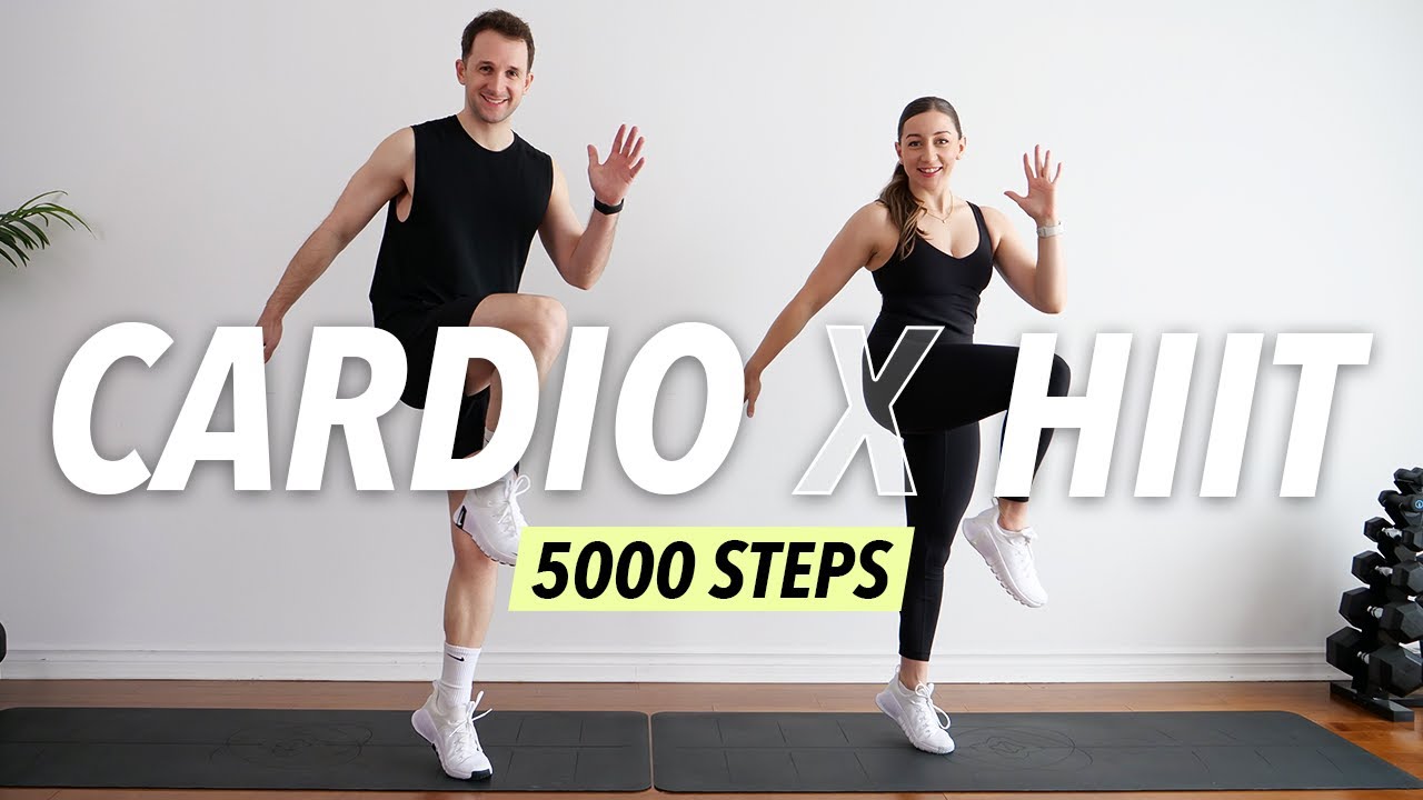 5000 Steps Cardio HIIT – Intense Full Body Fat Burning Workout (No Repeat) | Day 26 Move Reset