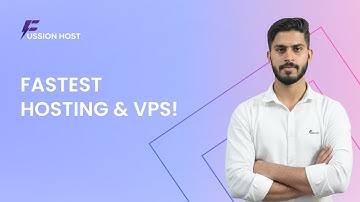 FussionHost: The FASTEST VPS & Hosting Solution (2025)