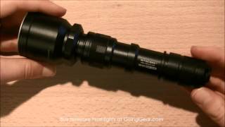 Weapon Mounted Nitecore MH25 Flashlight and Shooting Demo