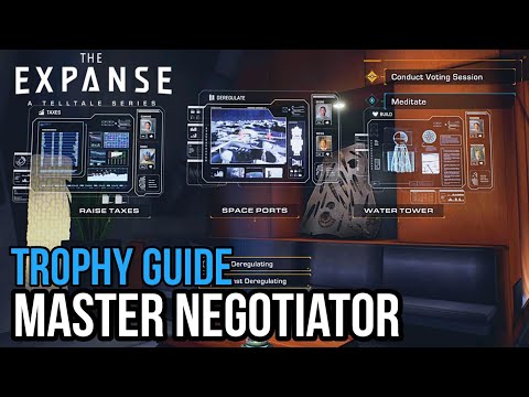 The Expanse: Archangel (DLC Episode) Master Negotiator Trophy / Achievement Guide