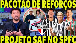 SEXTA MOVIMENTADA! PACOTÃO DE REFORÇOS NO SPFC! HERNAN TROUXE A INOFRMAÇÃO SOBRE O TRICOLOR!