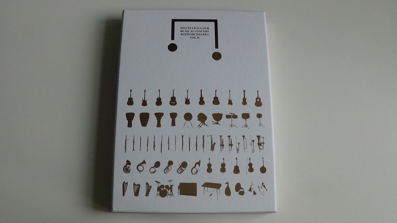 Unboxing Xia 시아 Junsu 준수 2013 Ballad & Musical Concert with