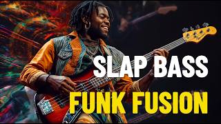 Slap Bass Funk Fusion — 90s Jazz Grooves | High-Energy Focus Music for Work