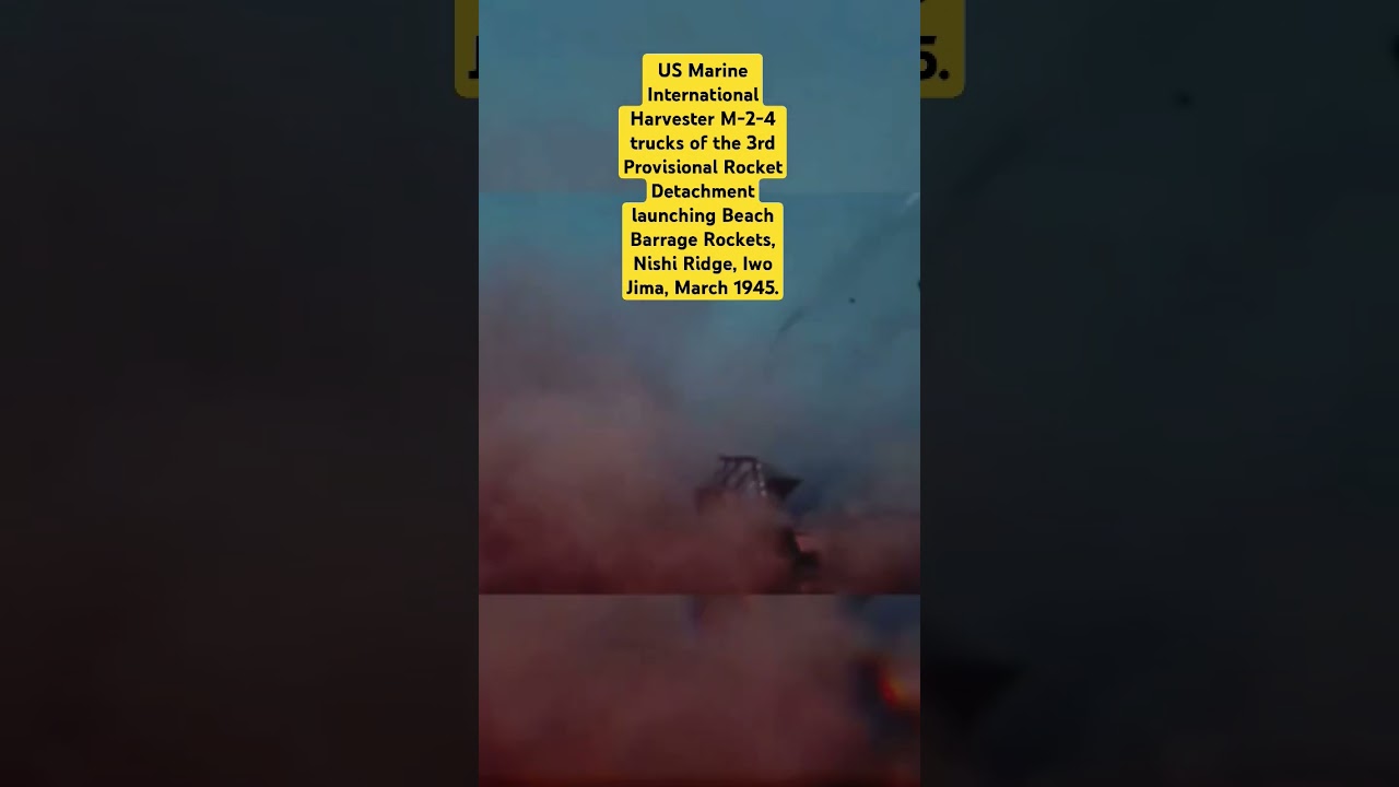 US Marine International Harvester M-2-4 trucks 