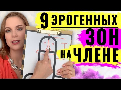 Строение полового члена. 9 эрогенных точек на члене мужчины. Вулканический мужской оргазм