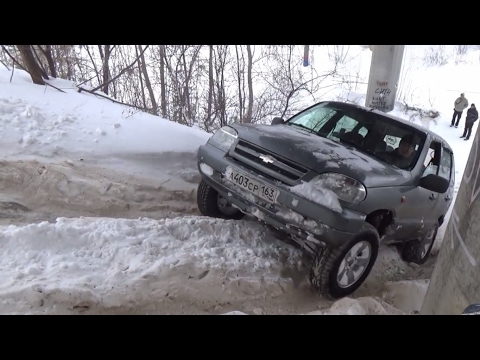 Нива шевроле по снегу