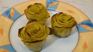 Kartoffelrosen Dekoratives Kartoffelrezept Youtube 