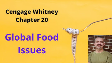 Cengage Whitney Nutrition Chapter 20 Lecture Video (Hunger and Global Food Issues)
