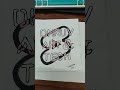 Dhruv Art &amp; Tech Neon Letters #Neon #subscribe #neonnostalgia  #viral #drawing