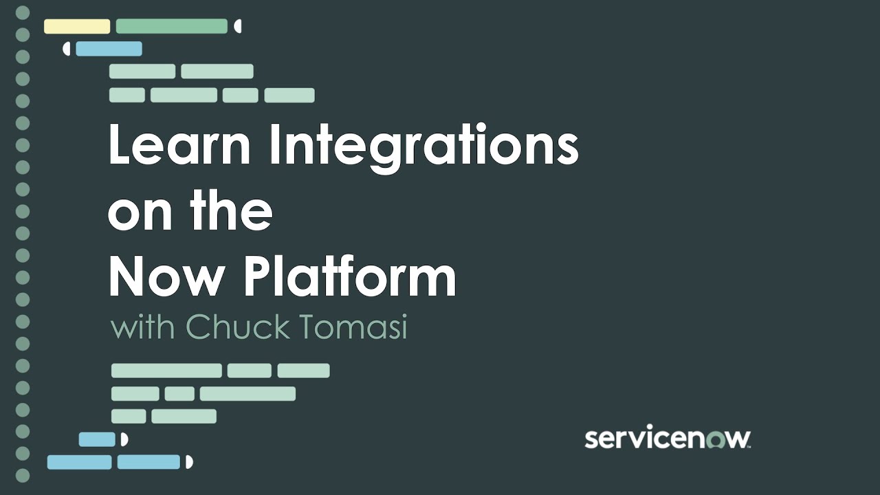 IntegrationHub Import - Learn Integrations on the Now Platform